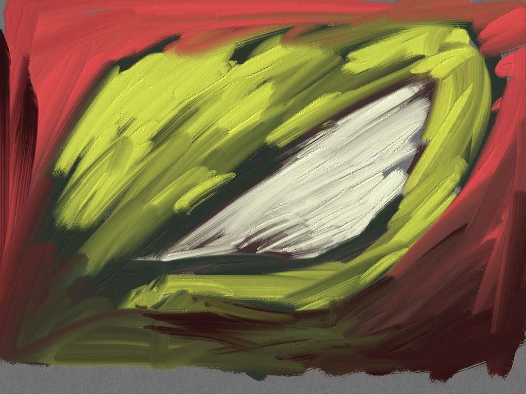 Featured abstract painting